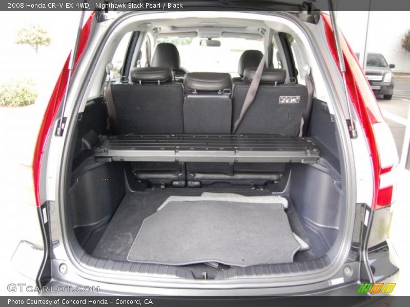 Nighthawk Black Pearl / Black 2008 Honda CR-V EX 4WD