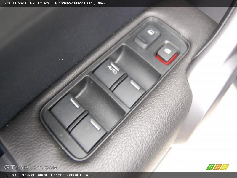 Nighthawk Black Pearl / Black 2008 Honda CR-V EX 4WD