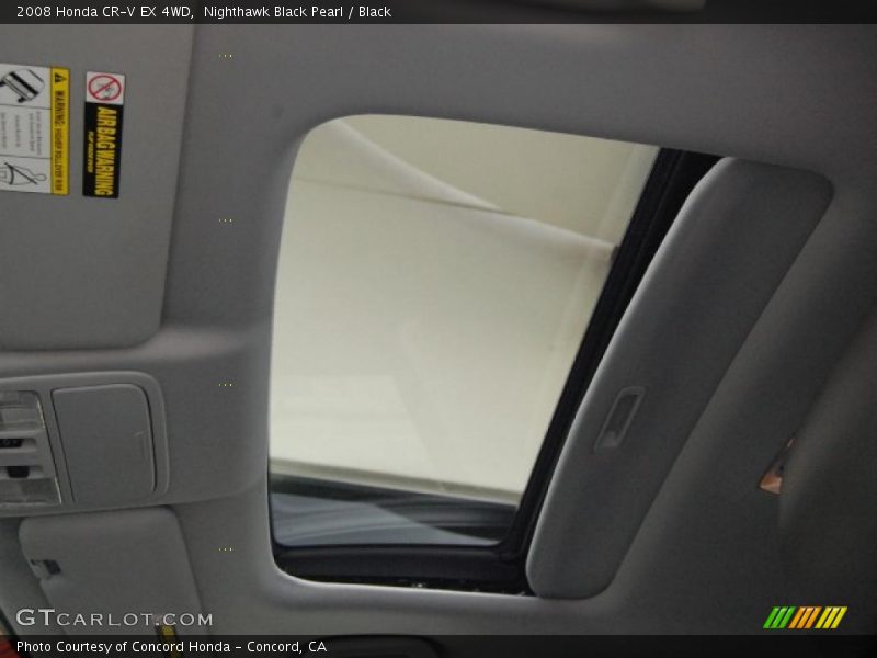 Nighthawk Black Pearl / Black 2008 Honda CR-V EX 4WD