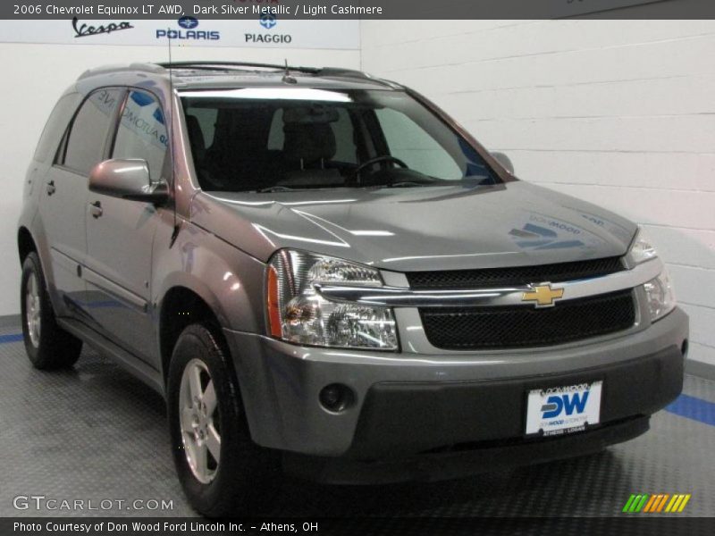 Dark Silver Metallic / Light Cashmere 2006 Chevrolet Equinox LT AWD