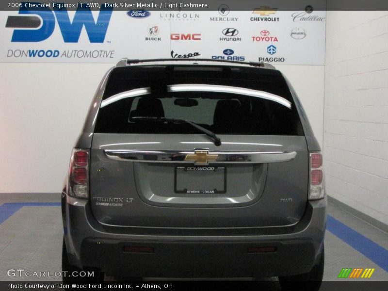 Dark Silver Metallic / Light Cashmere 2006 Chevrolet Equinox LT AWD
