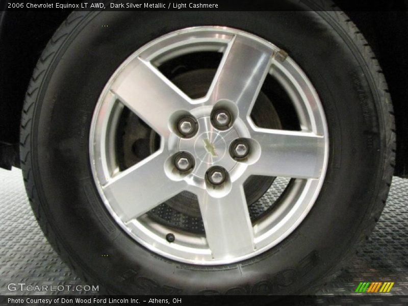 Dark Silver Metallic / Light Cashmere 2006 Chevrolet Equinox LT AWD