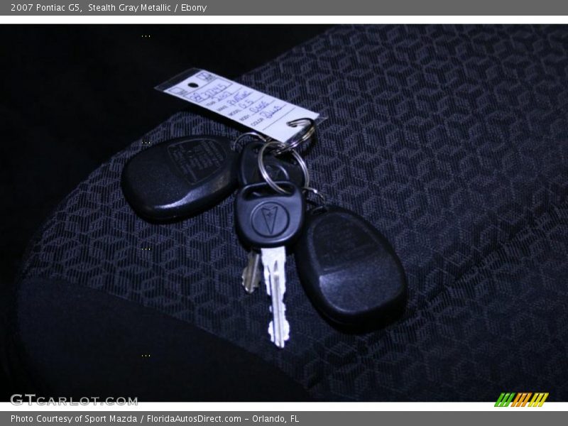 Stealth Gray Metallic / Ebony 2007 Pontiac G5