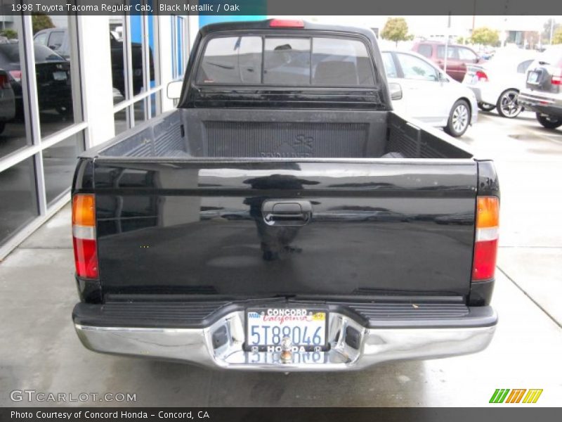 Black Metallic / Oak 1998 Toyota Tacoma Regular Cab