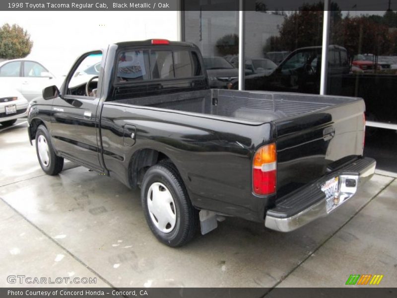 Black Metallic / Oak 1998 Toyota Tacoma Regular Cab