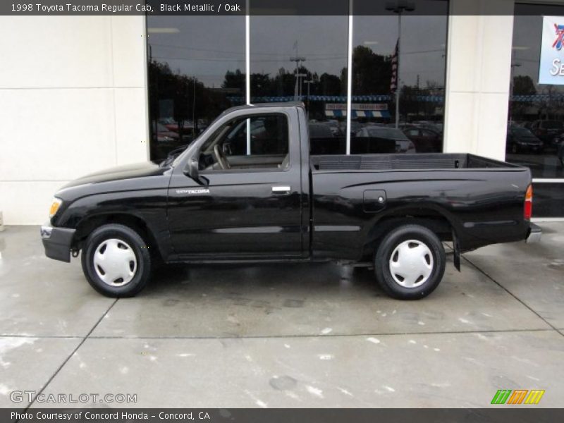 Black Metallic / Oak 1998 Toyota Tacoma Regular Cab