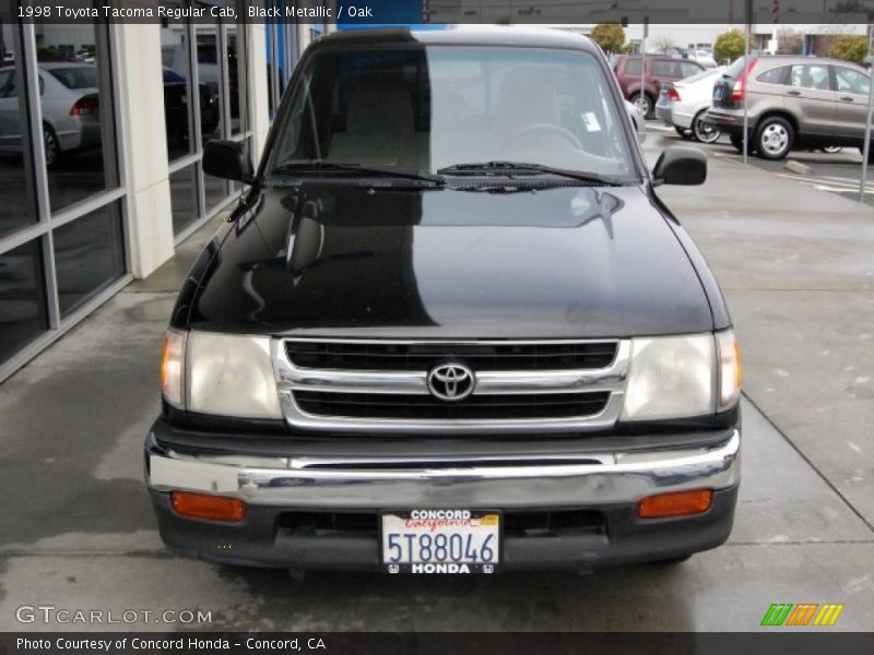 Black Metallic / Oak 1998 Toyota Tacoma Regular Cab
