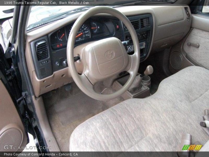 Black Metallic / Oak 1998 Toyota Tacoma Regular Cab