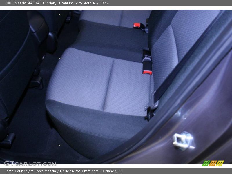 Titanium Gray Metallic / Black 2006 Mazda MAZDA3 i Sedan