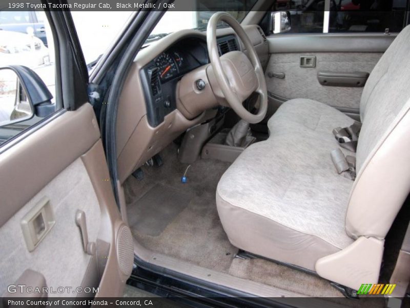 Black Metallic / Oak 1998 Toyota Tacoma Regular Cab