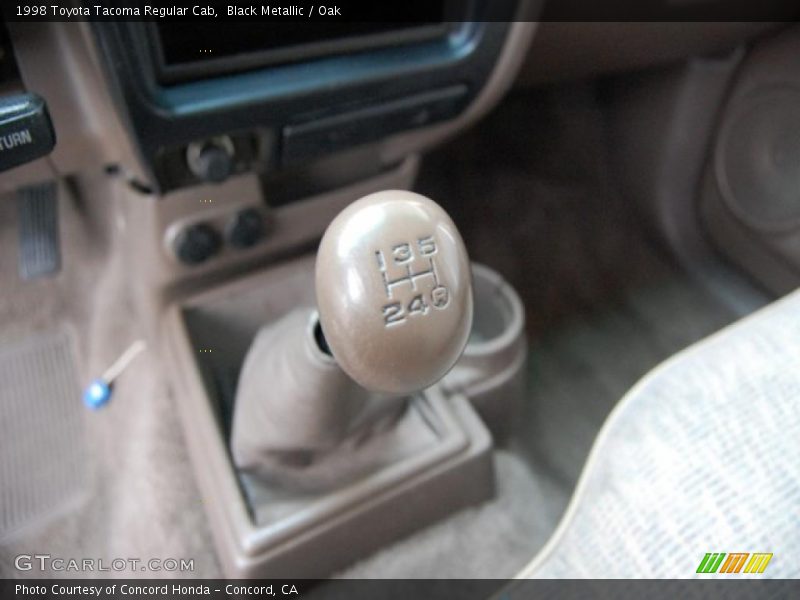 Black Metallic / Oak 1998 Toyota Tacoma Regular Cab