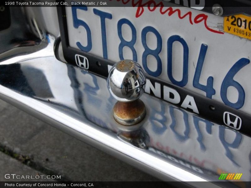 Black Metallic / Oak 1998 Toyota Tacoma Regular Cab