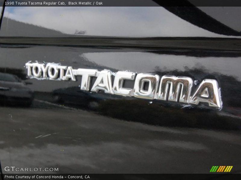 Black Metallic / Oak 1998 Toyota Tacoma Regular Cab