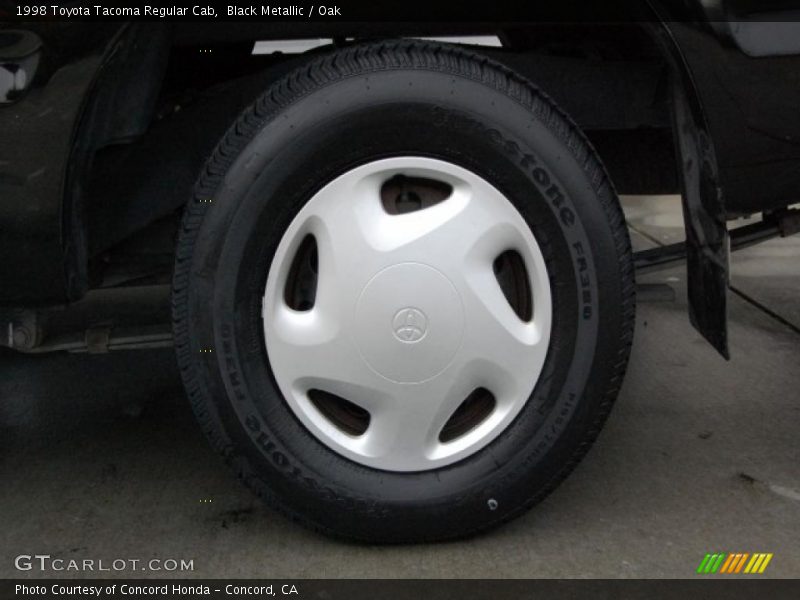 Black Metallic / Oak 1998 Toyota Tacoma Regular Cab