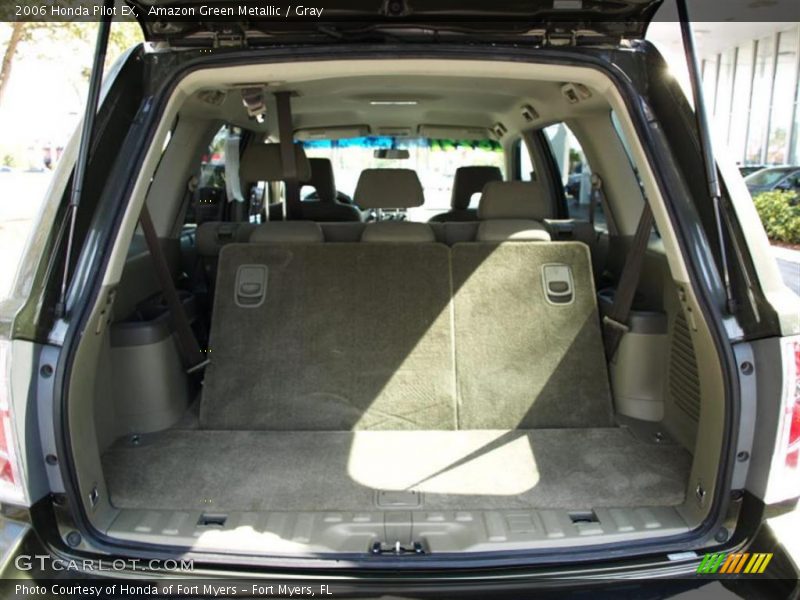 Amazon Green Metallic / Gray 2006 Honda Pilot EX