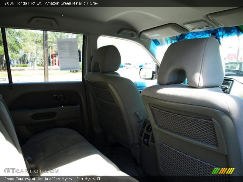 Amazon Green Metallic / Gray 2006 Honda Pilot EX