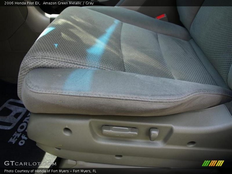 Amazon Green Metallic / Gray 2006 Honda Pilot EX
