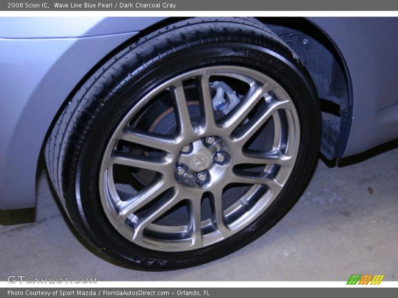 Wave Line Blue Pearl / Dark Charcoal Gray 2008 Scion tC