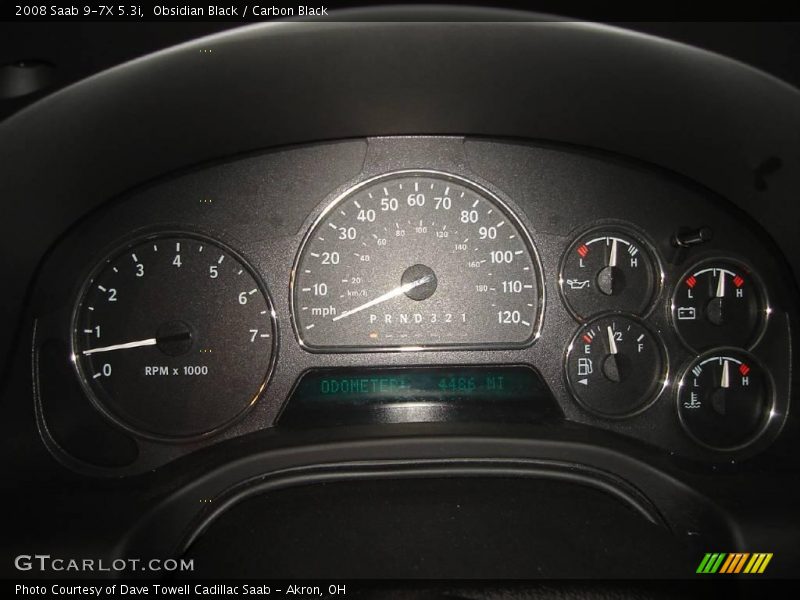 Obsidian Black / Carbon Black 2008 Saab 9-7X 5.3i