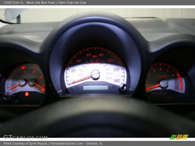 Wave Line Blue Pearl / Dark Charcoal Gray 2008 Scion tC