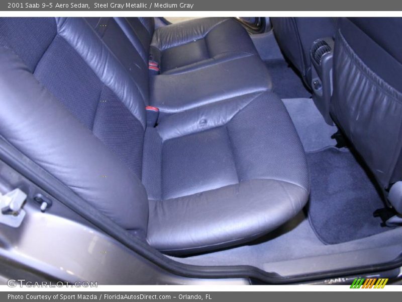 Steel Gray Metallic / Medium Gray 2001 Saab 9-5 Aero Sedan