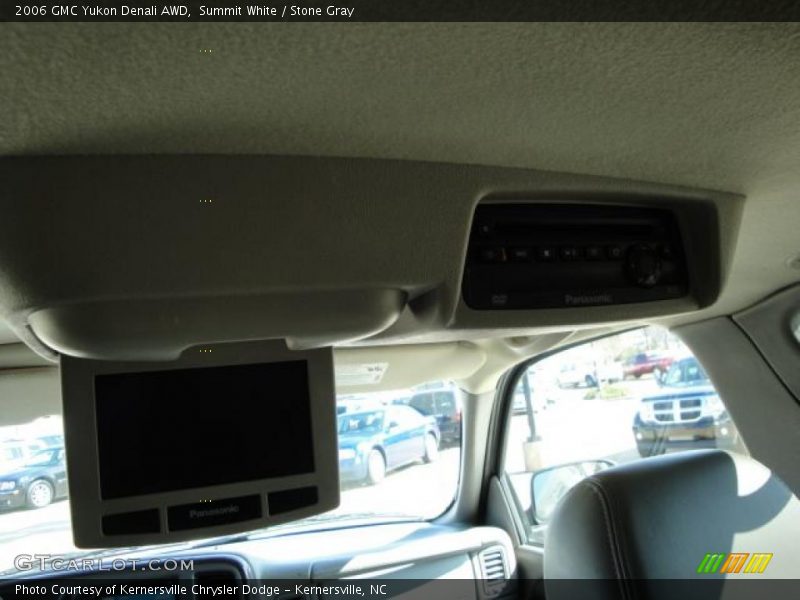 Summit White / Stone Gray 2006 GMC Yukon Denali AWD