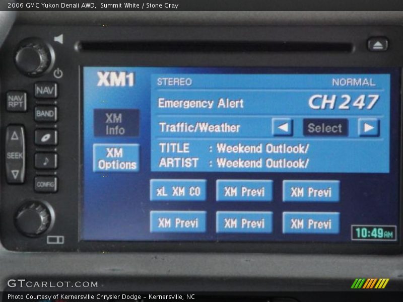 Summit White / Stone Gray 2006 GMC Yukon Denali AWD