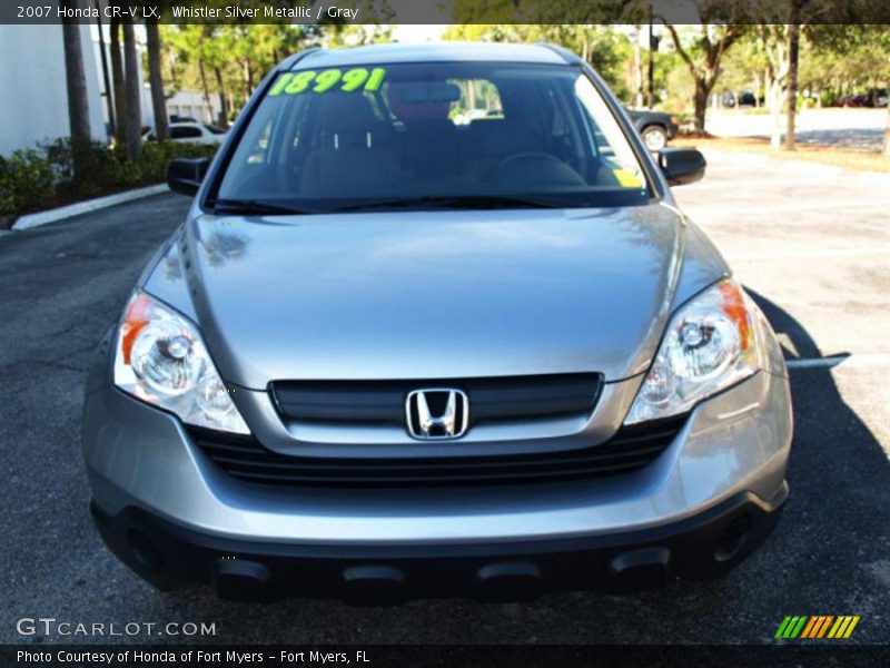 Whistler Silver Metallic / Gray 2007 Honda CR-V LX