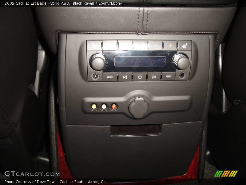 Black Raven / Ebony/Ebony 2009 Cadillac Escalade Hybrid AWD