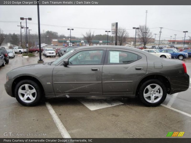 Dark Titanium Metallic / Dark Slate Gray 2010 Dodge Charger SXT