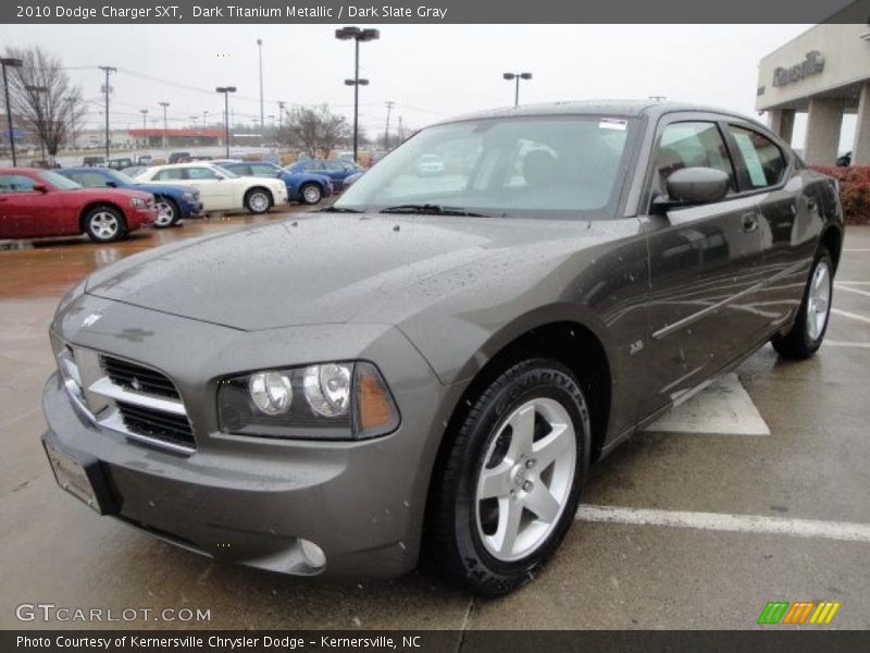 Dark Titanium Metallic / Dark Slate Gray 2010 Dodge Charger SXT