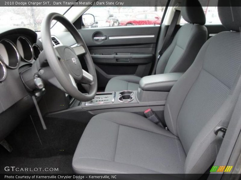 Dark Titanium Metallic / Dark Slate Gray 2010 Dodge Charger SXT
