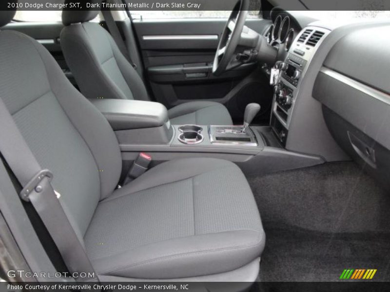 Dark Titanium Metallic / Dark Slate Gray 2010 Dodge Charger SXT