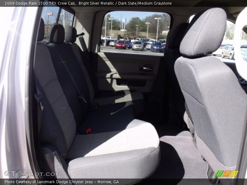 Bright Silver Metallic / Dark Slate/Medium Graystone 2009 Dodge Ram 1500 TRX Crew Cab
