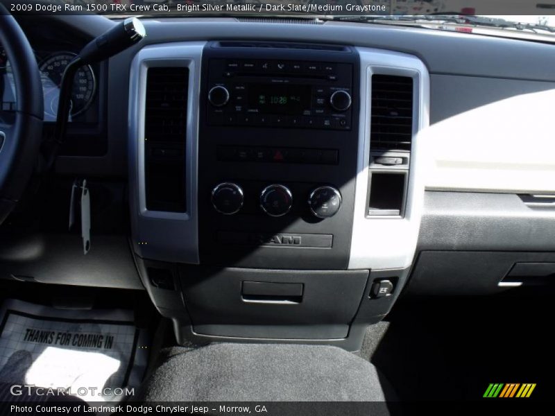 Bright Silver Metallic / Dark Slate/Medium Graystone 2009 Dodge Ram 1500 TRX Crew Cab