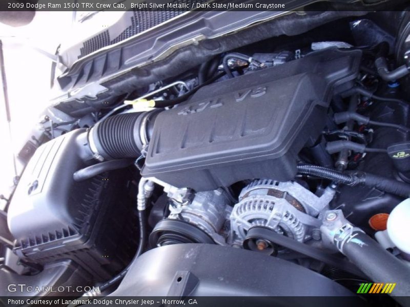 Bright Silver Metallic / Dark Slate/Medium Graystone 2009 Dodge Ram 1500 TRX Crew Cab