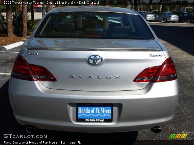 Classic Silver Metallic / Dark Charcoal 2008 Toyota Avalon Touring