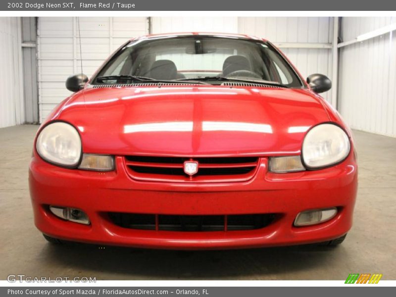 Flame Red / Taupe 2002 Dodge Neon SXT