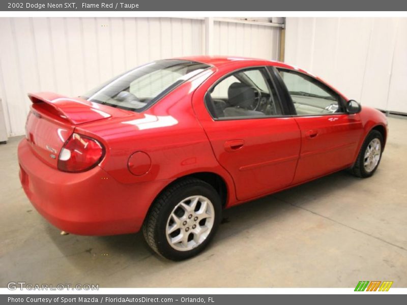 Flame Red / Taupe 2002 Dodge Neon SXT