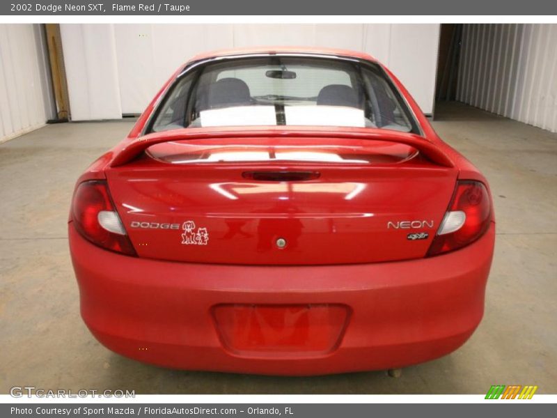 Flame Red / Taupe 2002 Dodge Neon SXT