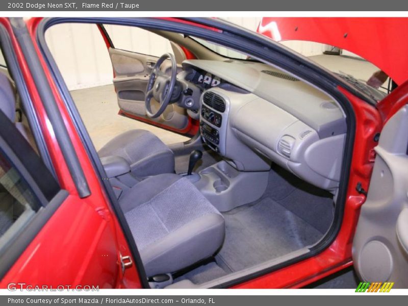 Flame Red / Taupe 2002 Dodge Neon SXT