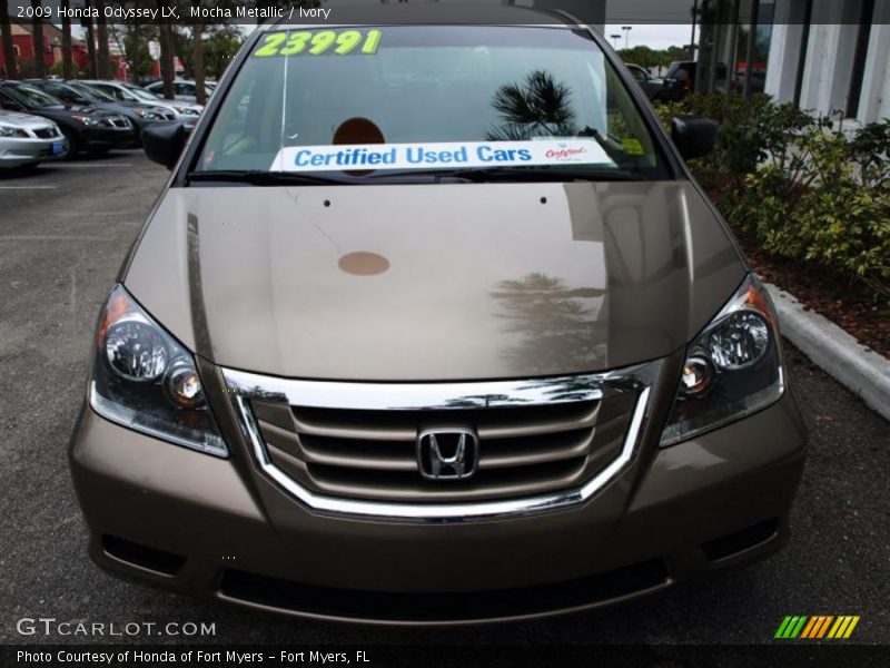 Mocha Metallic / Ivory 2009 Honda Odyssey LX