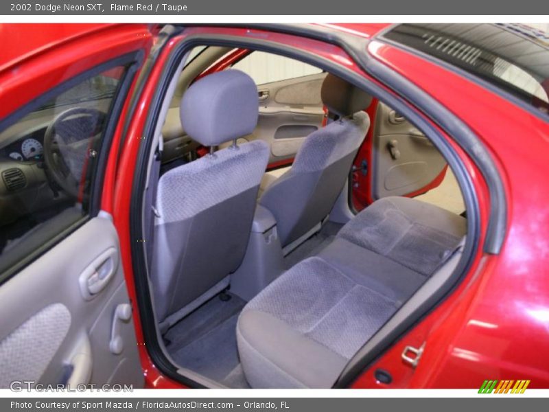 Flame Red / Taupe 2002 Dodge Neon SXT