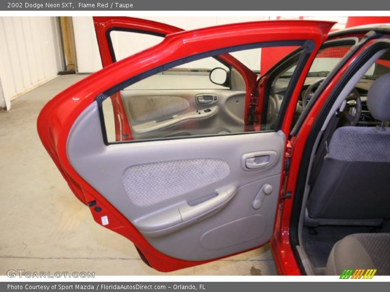 Flame Red / Taupe 2002 Dodge Neon SXT