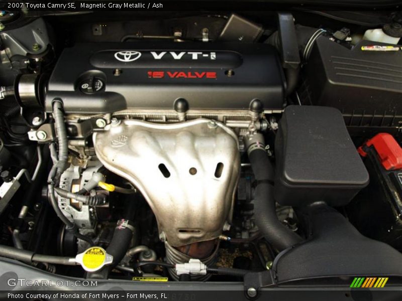 Magnetic Gray Metallic / Ash 2007 Toyota Camry SE