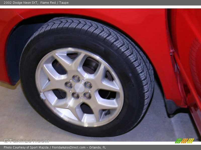 Flame Red / Taupe 2002 Dodge Neon SXT
