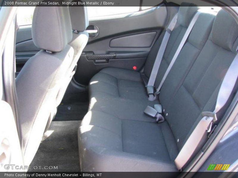 Midnight Blue Metallic / Ebony 2008 Pontiac Grand Prix Sedan