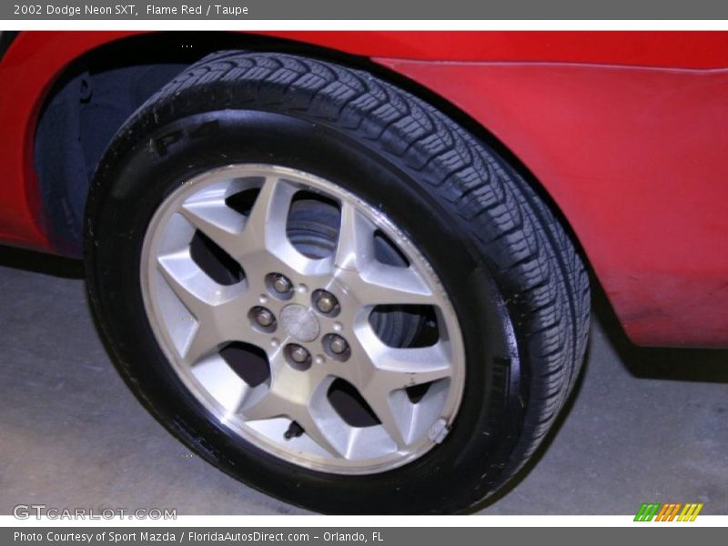 Flame Red / Taupe 2002 Dodge Neon SXT