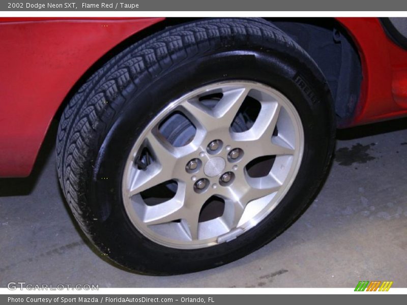 Flame Red / Taupe 2002 Dodge Neon SXT