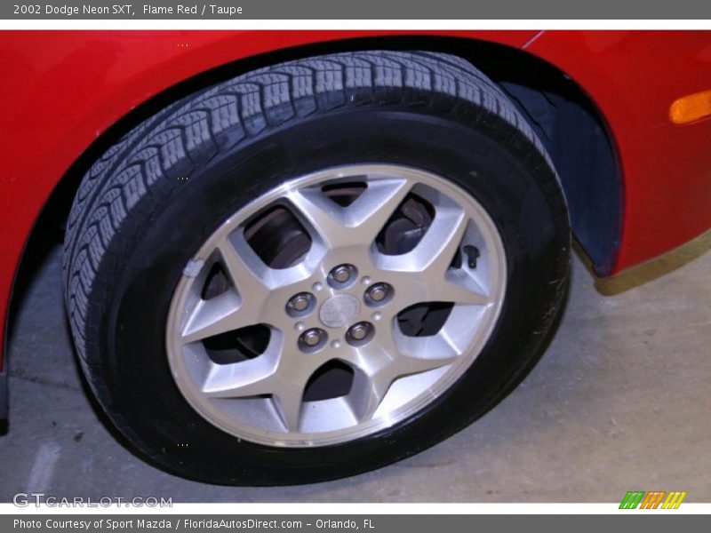 Flame Red / Taupe 2002 Dodge Neon SXT